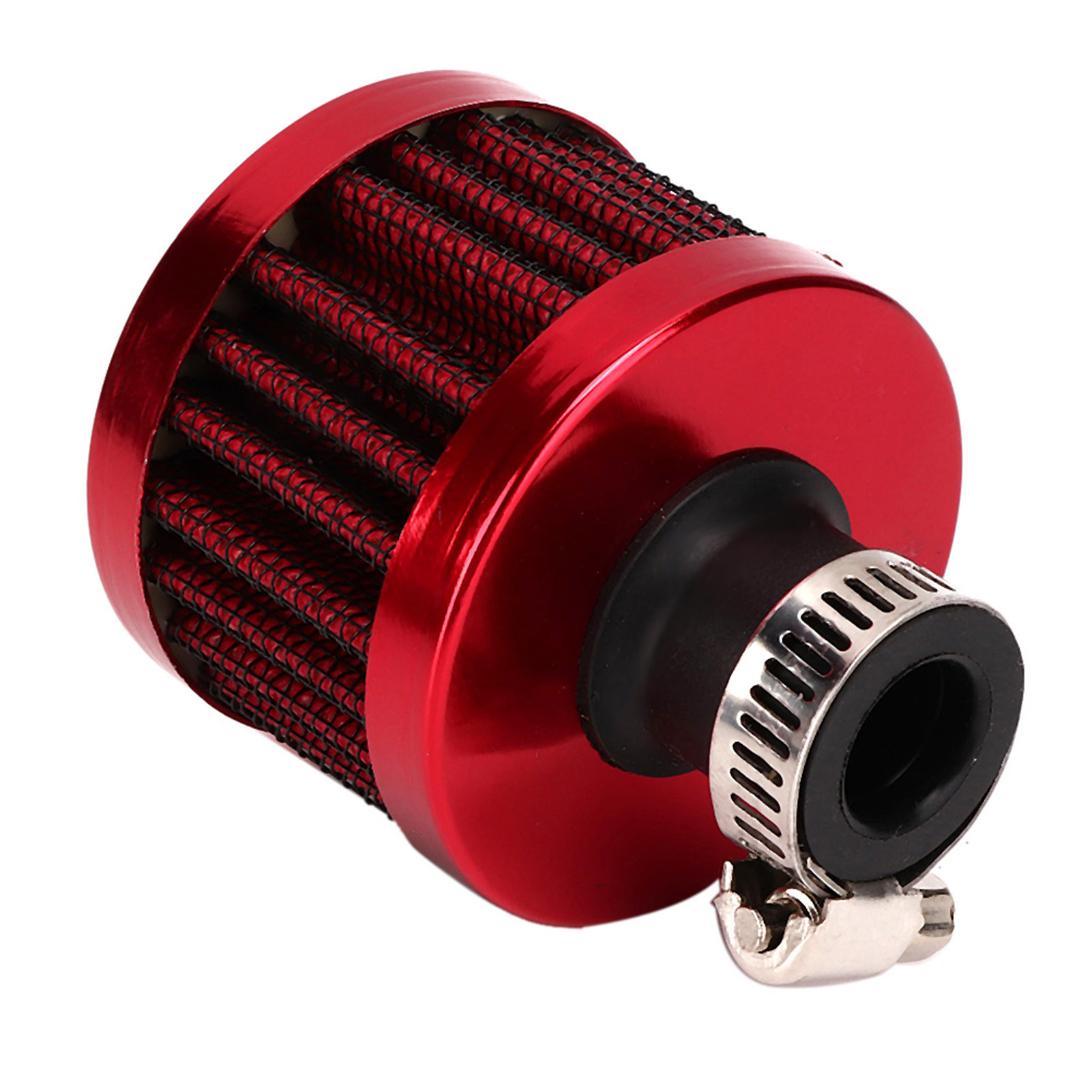 Mini-luftansaugfilter 13 Mm / 0,5 Zoll Für Die Kurbelgehäuseentlüftung, Universelles Autozubehör.