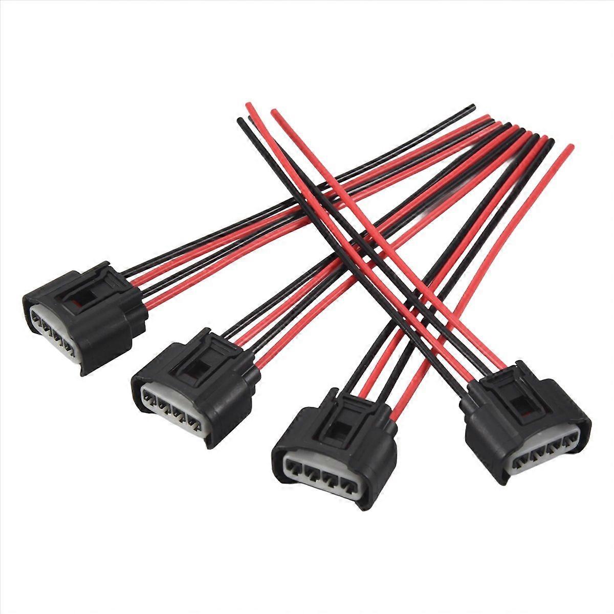 4 Stück Zündspulen-buchsenstecker Für
