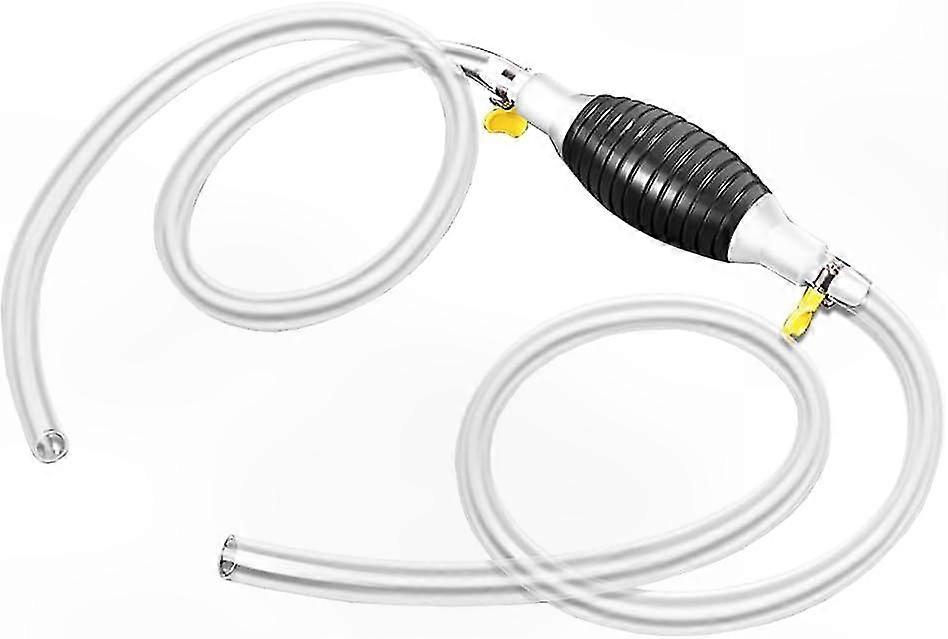 20-mm-handsiphon Mit 2 M Schlauch Zum Umfüllen Von Flüssigkeiten, Geeignet Für Wasser, Kraftstoff Und Aquarienwasser, Robuste Ablaufpumpe.
