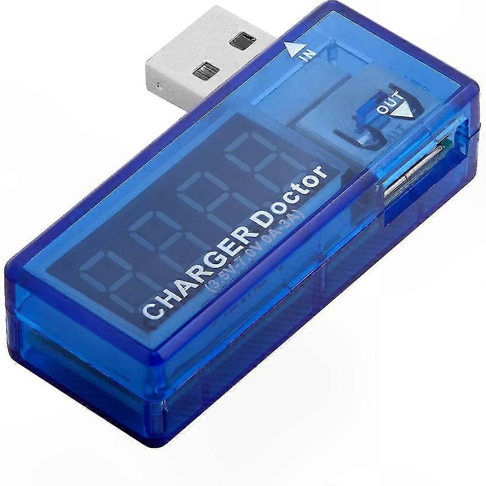 Usb-ladegerät-multimeter, Spannungsdetektor, Digitales Voltmeter Zur Überwachung Des Stromverbrauchs
