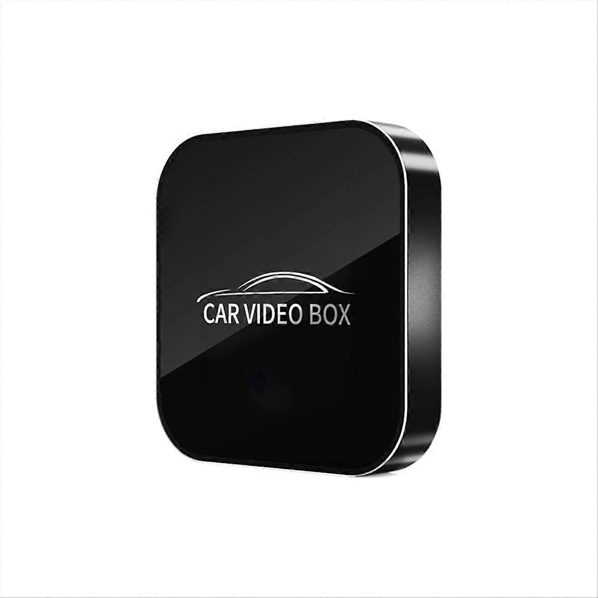 Smart Carplay/android Auto Verbindungsbox, Kabelgebundene Zu Drahtlose Umwandlung, Fahrzeugadapter, Freisprecheinrichtung, Autobildschirm, Gps-kompatibel, Multimedia-box, Version 2024, Einfache Instal