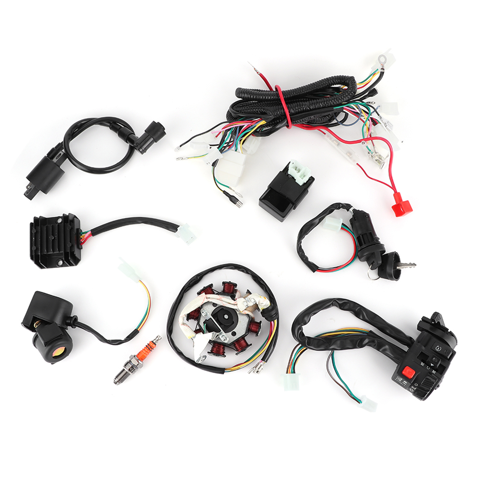 Cdi-stator-kabelbaumsatz Für 150cc 200cc 250cc 300cc Atv/quad