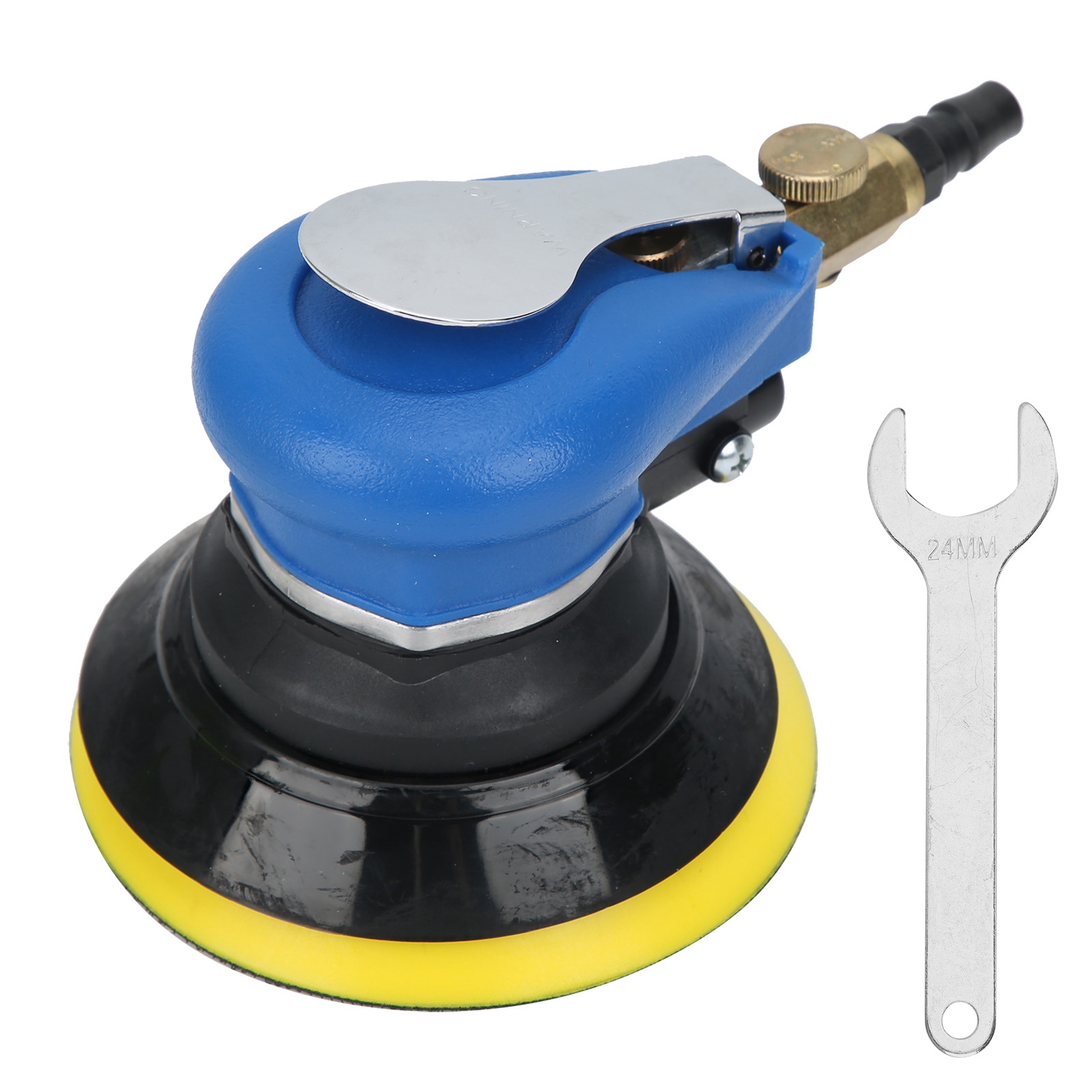 5-zoll-druckluftschleifer Mit Universellem Schleifteller, Ergonomisches Druckluftschleifgerät