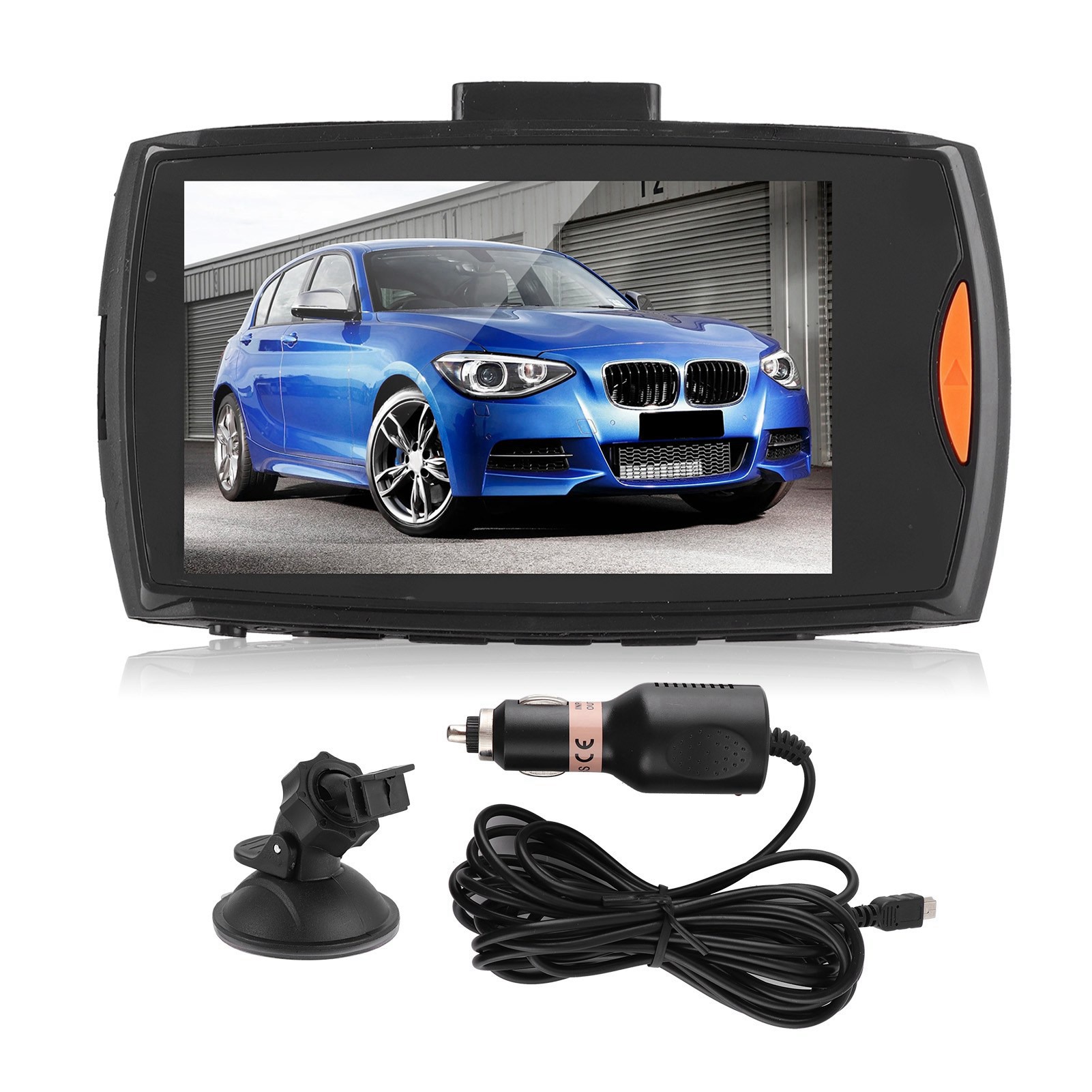 2,7-zoll-hd-dashcam Mit 6 Infrarot-nachtsichtleuchten, Mehrsprachigem Videorekorder