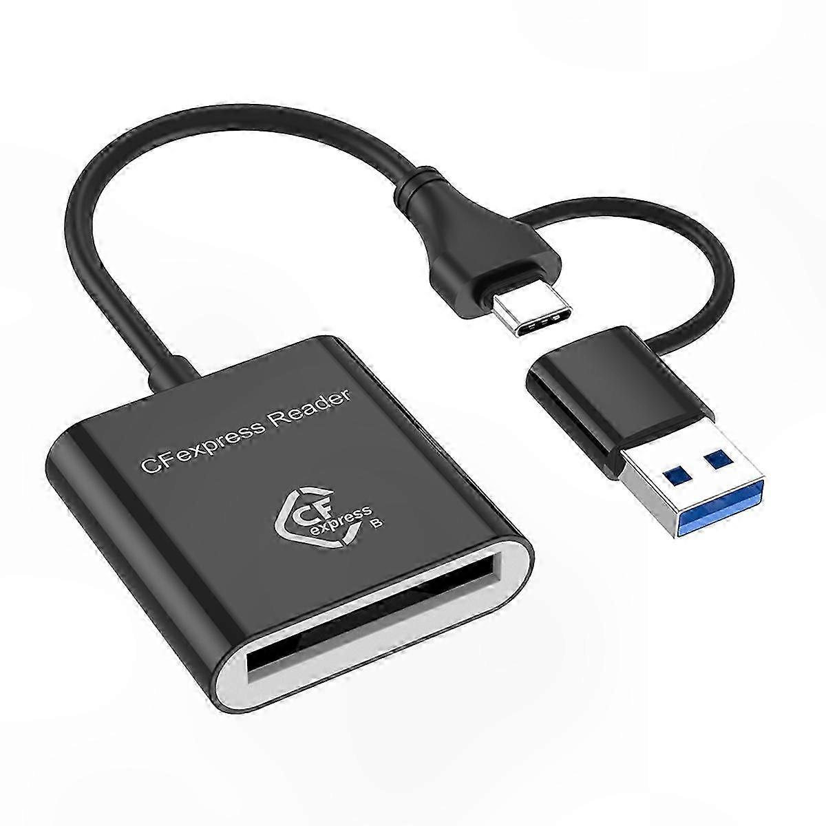 Cfexpress Typ B Usb-c Kartenleser, Schnelles Schreiben Und Lesen, Kompatibel Mit Android, Windows Xp/vista, Hochgeschwindigkeits-dateiübertragung, Professioneller Speicheradapter