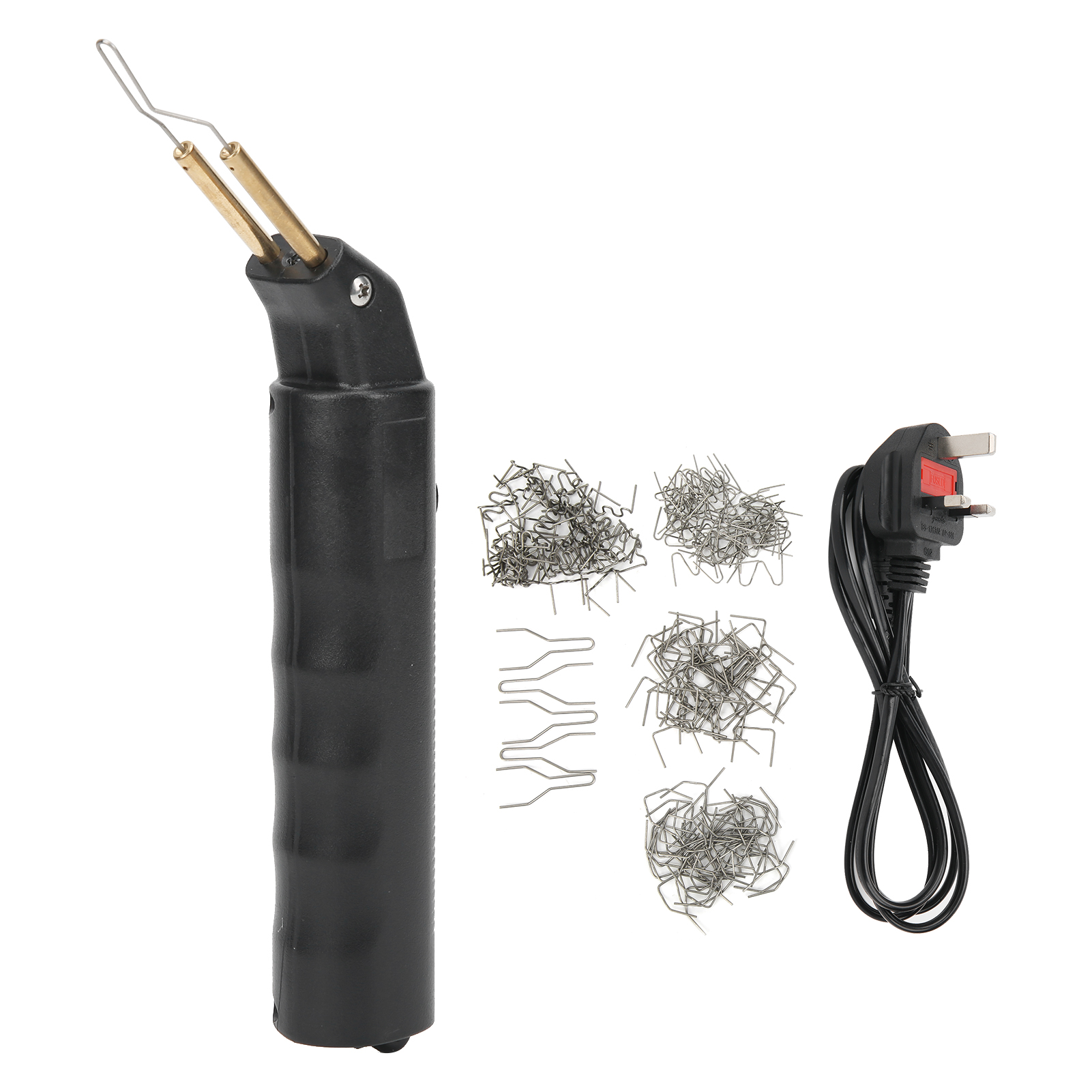 Universelles Kunststoffschweißset Für Autokarosserien, Heißtacker Für Stoßstangen Und Kotflügel, 220 V Mit Uk-stecker, Für Kunststoffreparaturen Zu Hause.