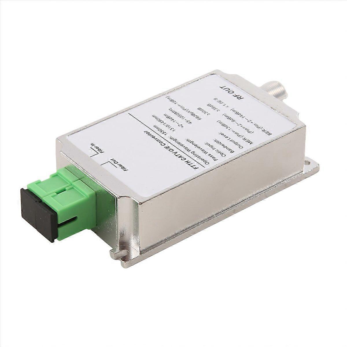Ftth Catv Mini-receiver Mit Rf-wdm-konverter, Automatischer Agc-steuerung, 1310 Nm/1550 Nm Glasfaser, Verteilerknoten Für Heimnetzwerke