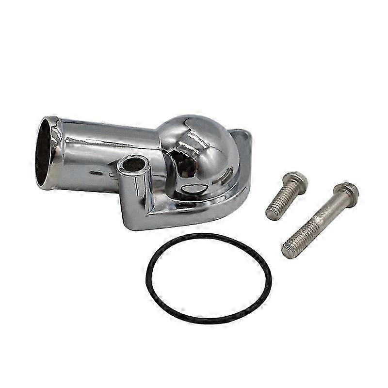 Thermostatgehäuse Mit 15°-wasseranschluss Für Small- Und Big-block-motoren – Passend Für 350 Und 454 Sbc/bbc-kühlsysteme