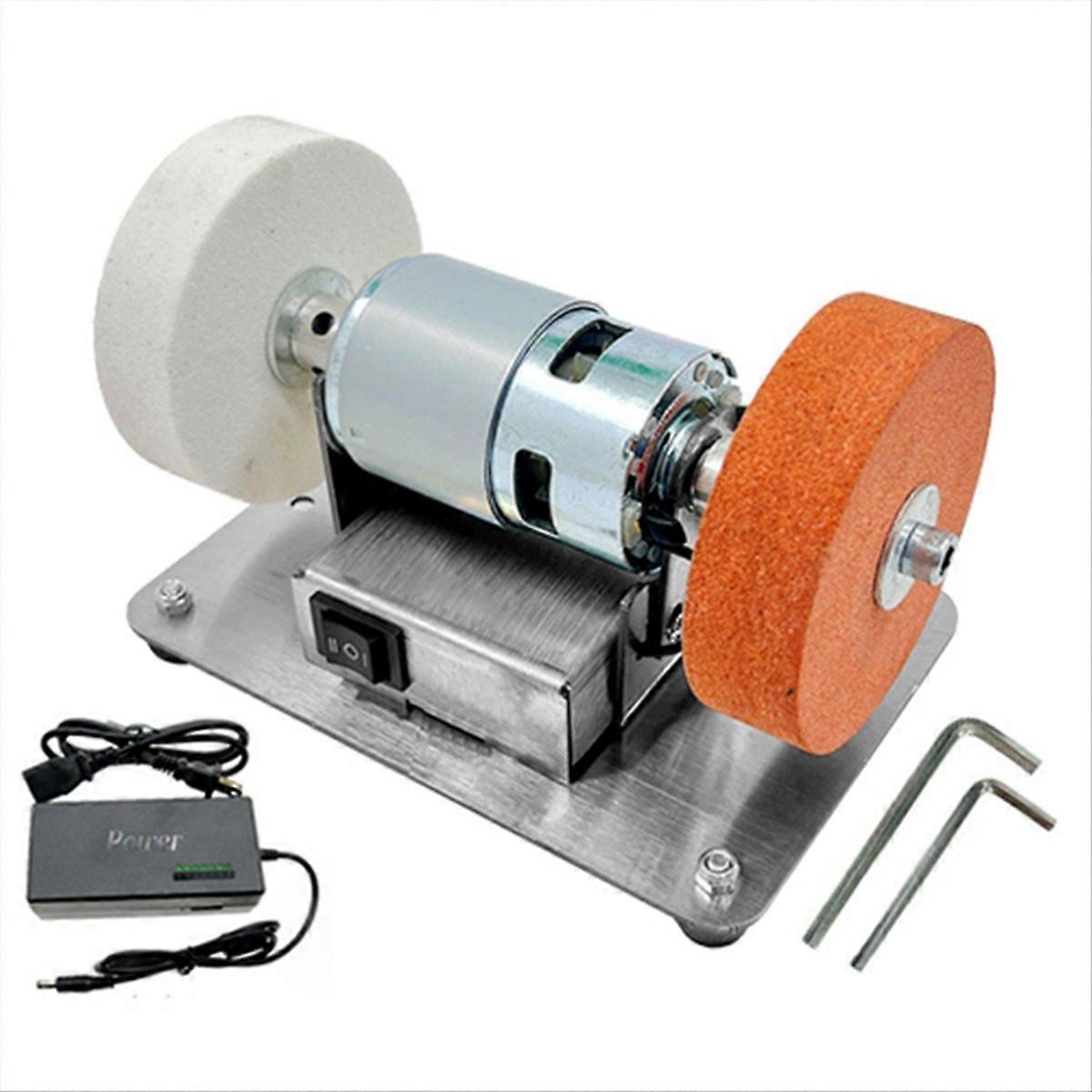 100-w-elektroschleifer, Bürstenmotor Zum Polieren Und Schärfen, Mini-scheibenschleifer Mit Eu-stecker, Vielseitiges Rotationswerkzeug Für Heimwerker Und Modellbauer