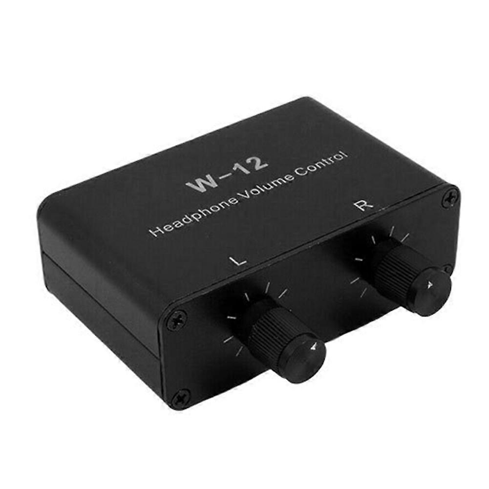 W-12 Mikro-verstärker Mit 3,5-mm-konverter Für Lautsprecher Und Mikrofon, Kompakter Audio-vorverstärker, Stereo-sound-interface, Lautsprecher-umrüstsatz, 3,5-mm-klinkenanschluss Kompatibel, Gesangsver