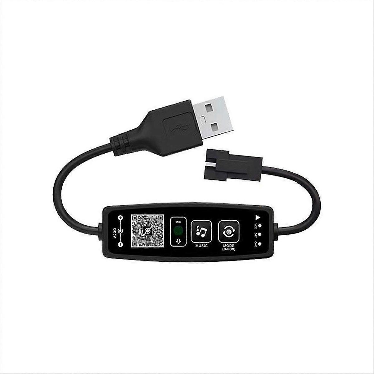 Bluetooth-fernbedienung Mit 28 Tasten Und Led-beleuchtung, 5v-usb-netzteil