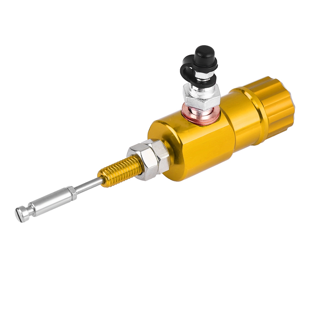Motorrad-hydraulik-hauptzylinder, Transferpumpe Für Kupplung Und Bremse, Goldene Steuerstange, Einlaufsystem.