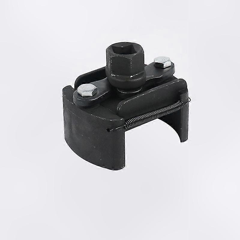 Verstellbarer Vierkant-ölfilterschlüssel, 1/2-zoll-antrieb, Kompatibel Mit 60–80-mm-filtern, Robuste Schwarze Oberfläche, Stabiles Werkzeug Für Motorölwechsel