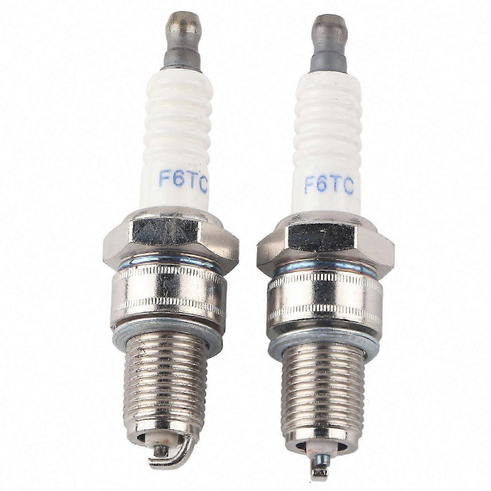 2 Stück Zündkerzen F6rtc, Kompatibel Mit Mtd 95110292 75110292 Torch Motor 131039 Rasenmäher