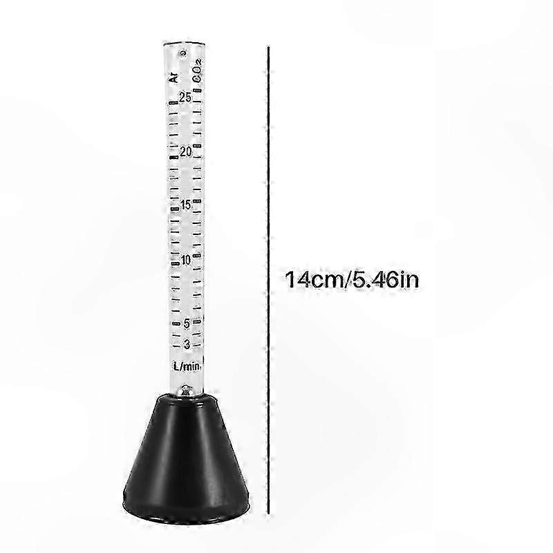 Schweißdurchflussmesser Mit Messwerkzeug Für Argon Und Co2, Peashooter 40 Cfh Manometer, Präziser Gasregler Für Mig/tig-schweißgeräte.