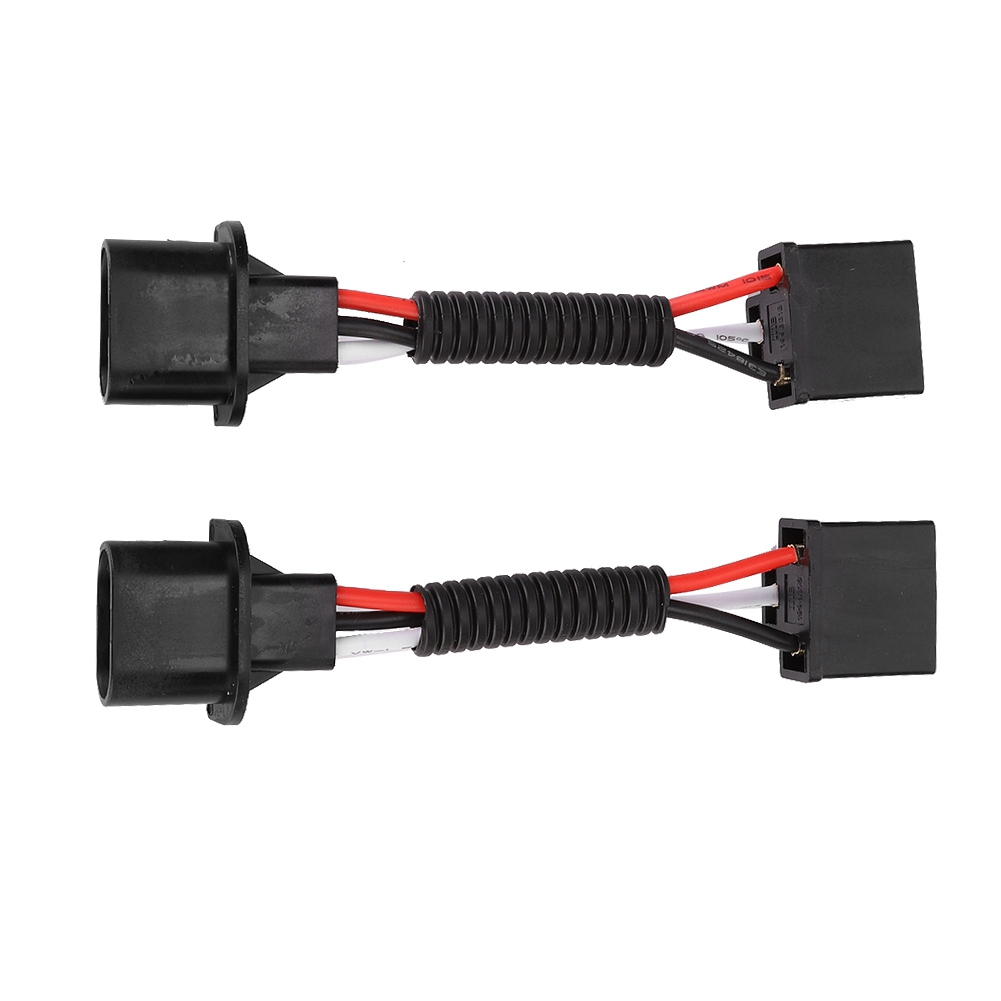 2 H13 Stecker Auf H4 Buchse 75w Adapter, Umrüstkabelbaum Für Jeep Wrangler Scheinwerfer