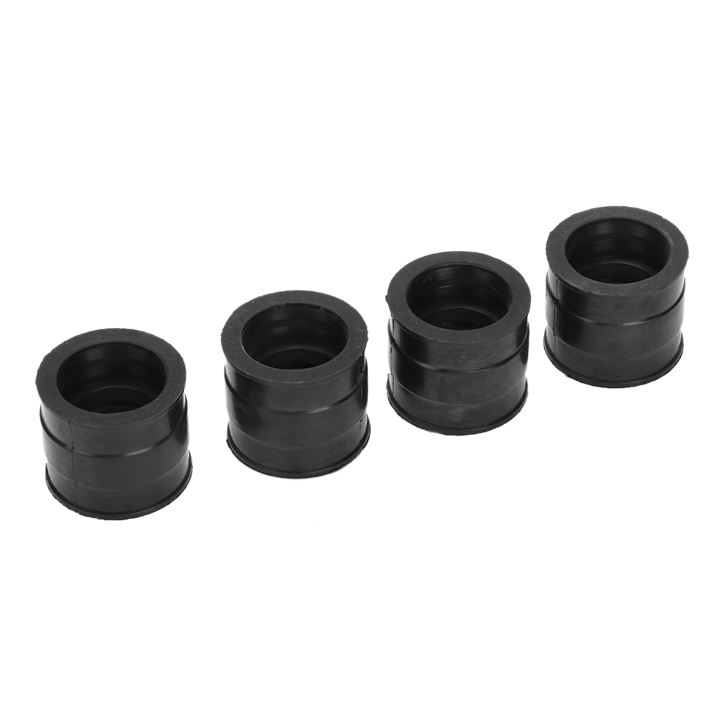 4 Gummi-ansaugadapter Für Honda Cb550 Four 550 1974 Vergaser, Isolierende Schnittstellendichtung.