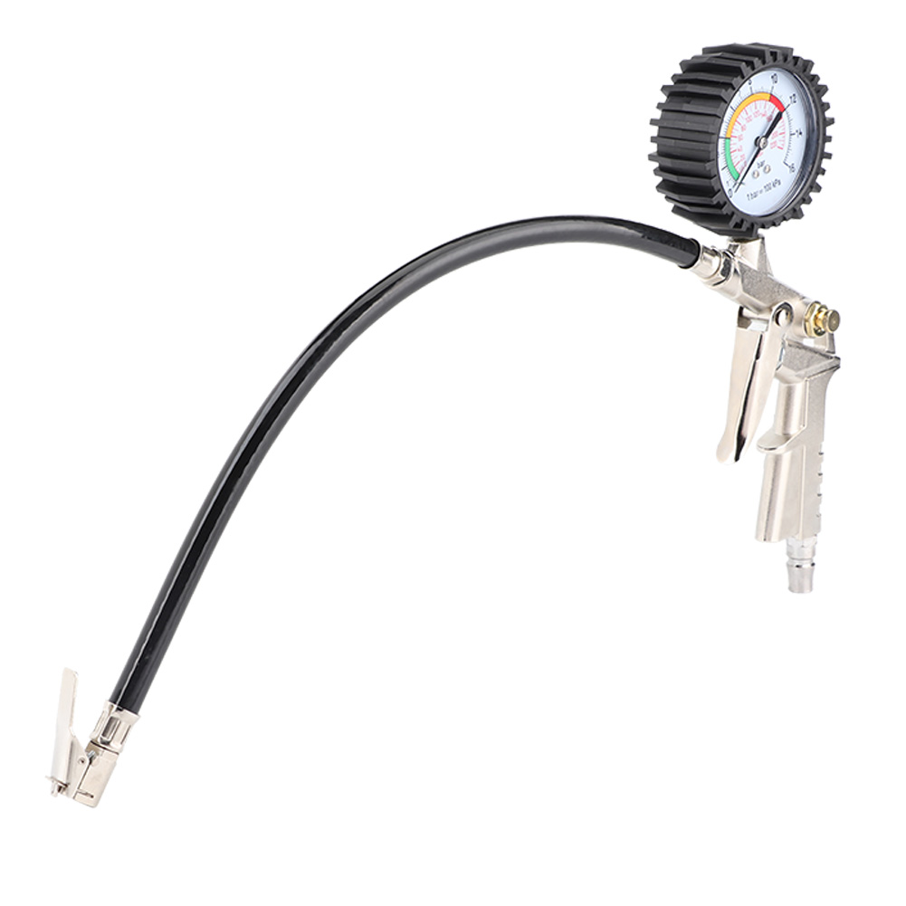 Pc 8508 Multifunktions-druckluftmanometer Zum Aufpumpen Von Autoreifen, Pistole Mit Manometer