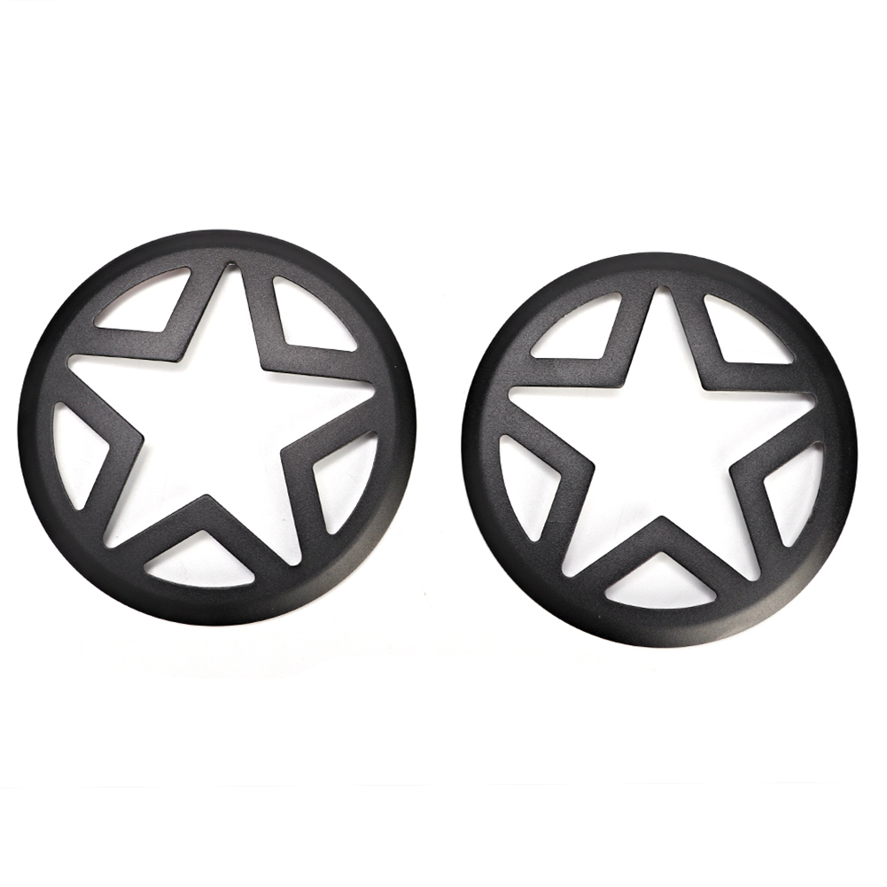Schutzblende Für Nebelscheinwerfer, Kompatibel Mit Jeep Wrangler Jk & Unlimited (2007–2017), Schwarze Kunststoff-stoßstangenleuchtenabdeckung, 2-teiliges Set