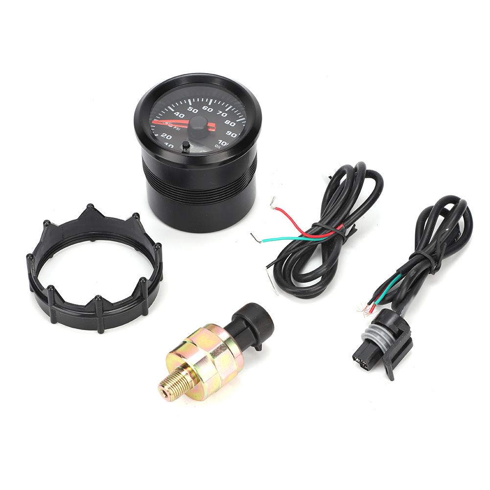 Digitales 52-mm-öldruckmessgerät Mit Schrittmotor Und Zeiger