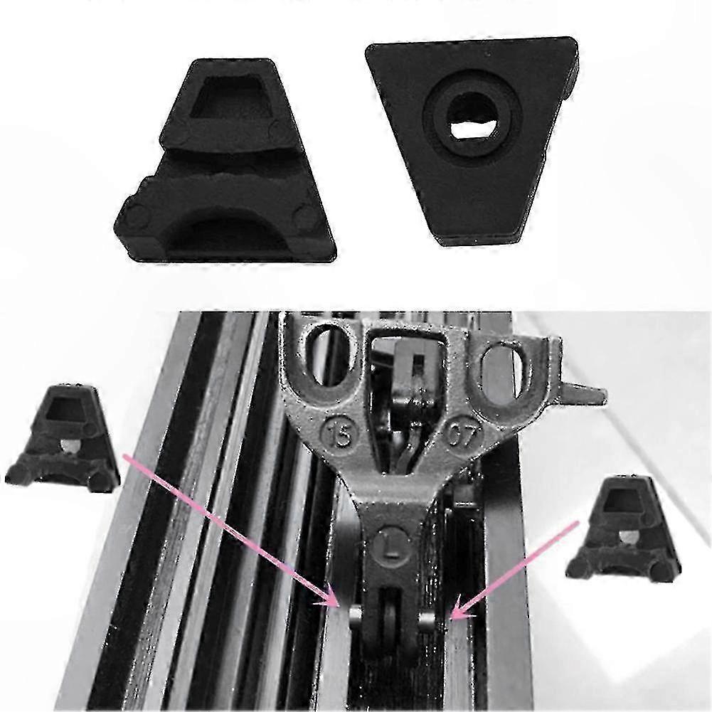 4-teiliges Reparaturset Für Schiebedach-schiebetüren, Autofensterclips, Kompatibel Mit Verschiedenen Fahrzeugmodellen, Einfacher Austausch Der Schieber.