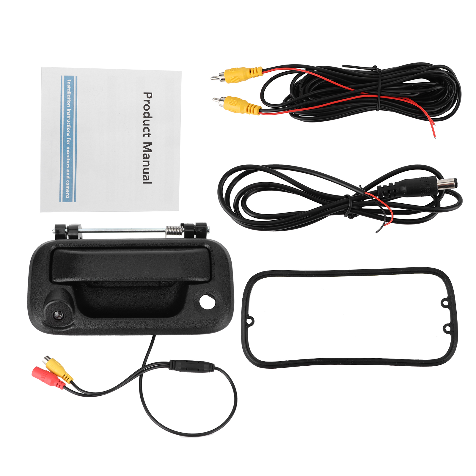 Heckklappengriff Mit Rückfahrkamera Und Dynamischen Trajektorien, Kompatibel Mit Ford F150/f250/f350/f450/f550/f650/f750