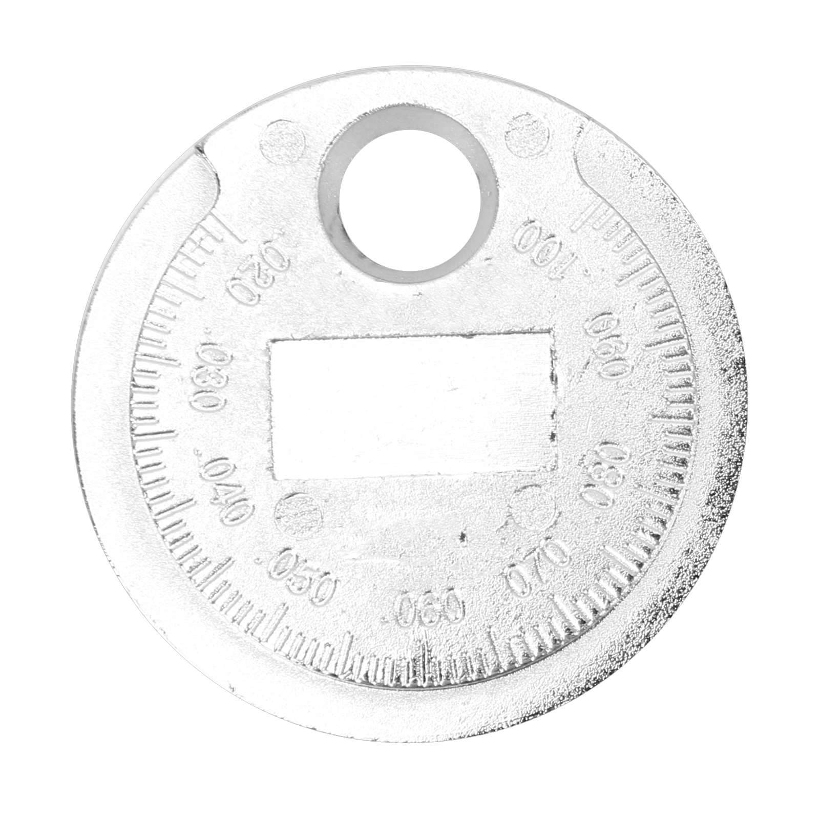 Zündkerzenabstandslehre Aus Edelstahl, Münzform, 0,02–0,1 Zoll / 0,6–2,4 Mm, Wartungs- Und Reparaturwerkzeug
