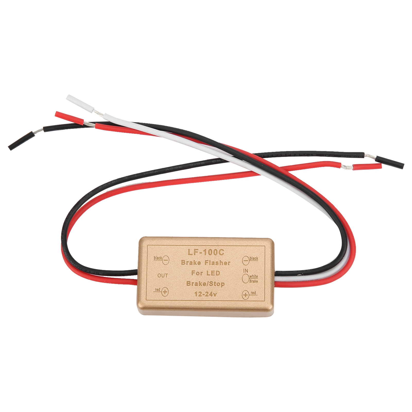 Lf-100c Kfz-led-steuermodul, 12-24v Blinkrelais, Einfache Installation, Schalter Für Fahrzeugbeleuchtung.