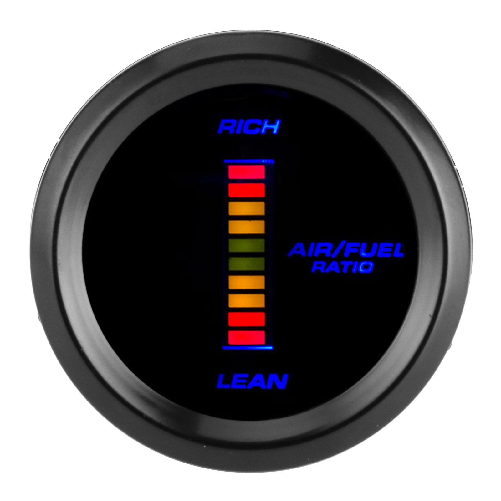 Universelle Luft-kraftstoff-verhältnisanzeige Mit Blauer Led, 52 Mm, Kfz-anzeige/messgerät