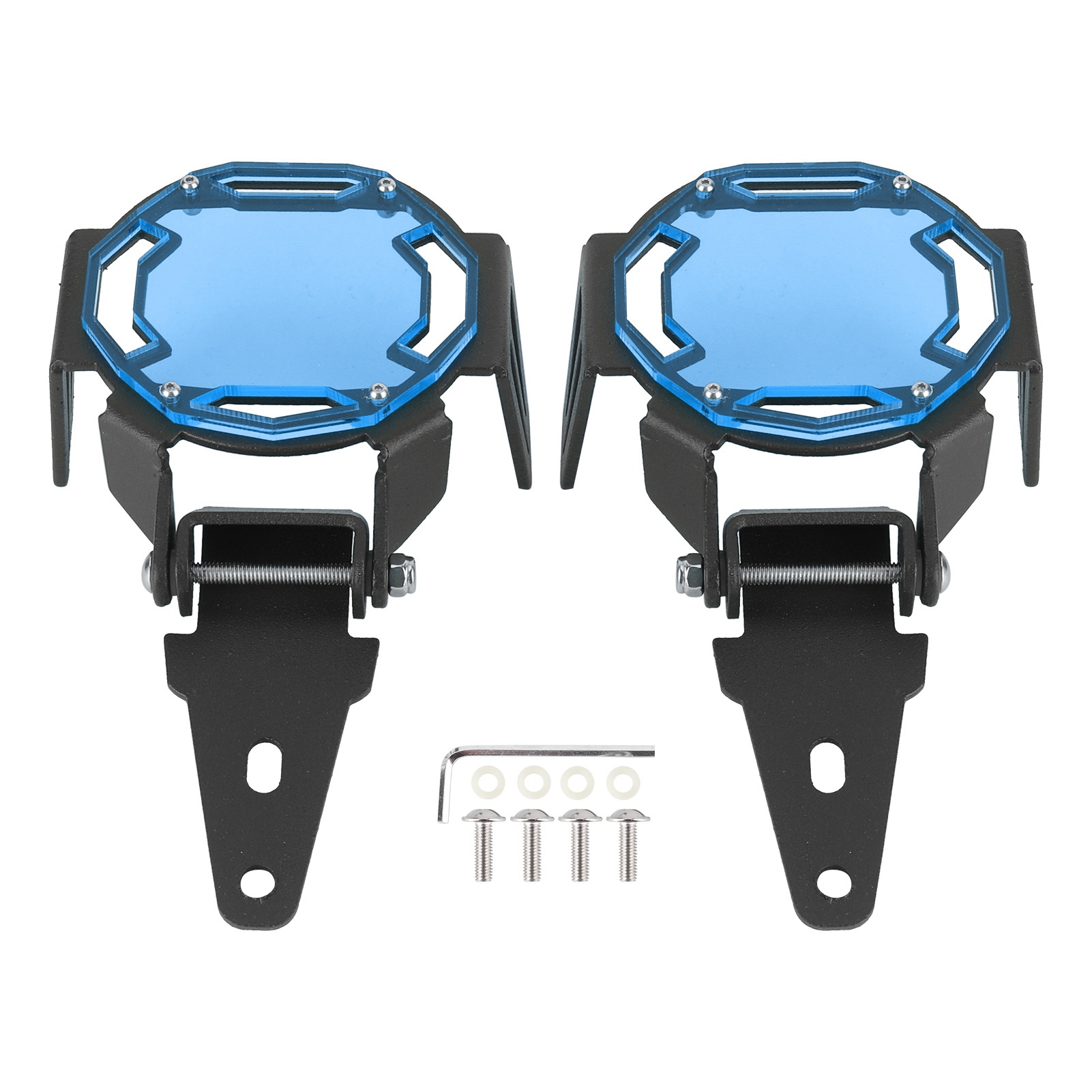 Motorrad-nebelscheinwerfer Mit Led-schutz Für R1200gs R1250gs Adventure Lc Blau