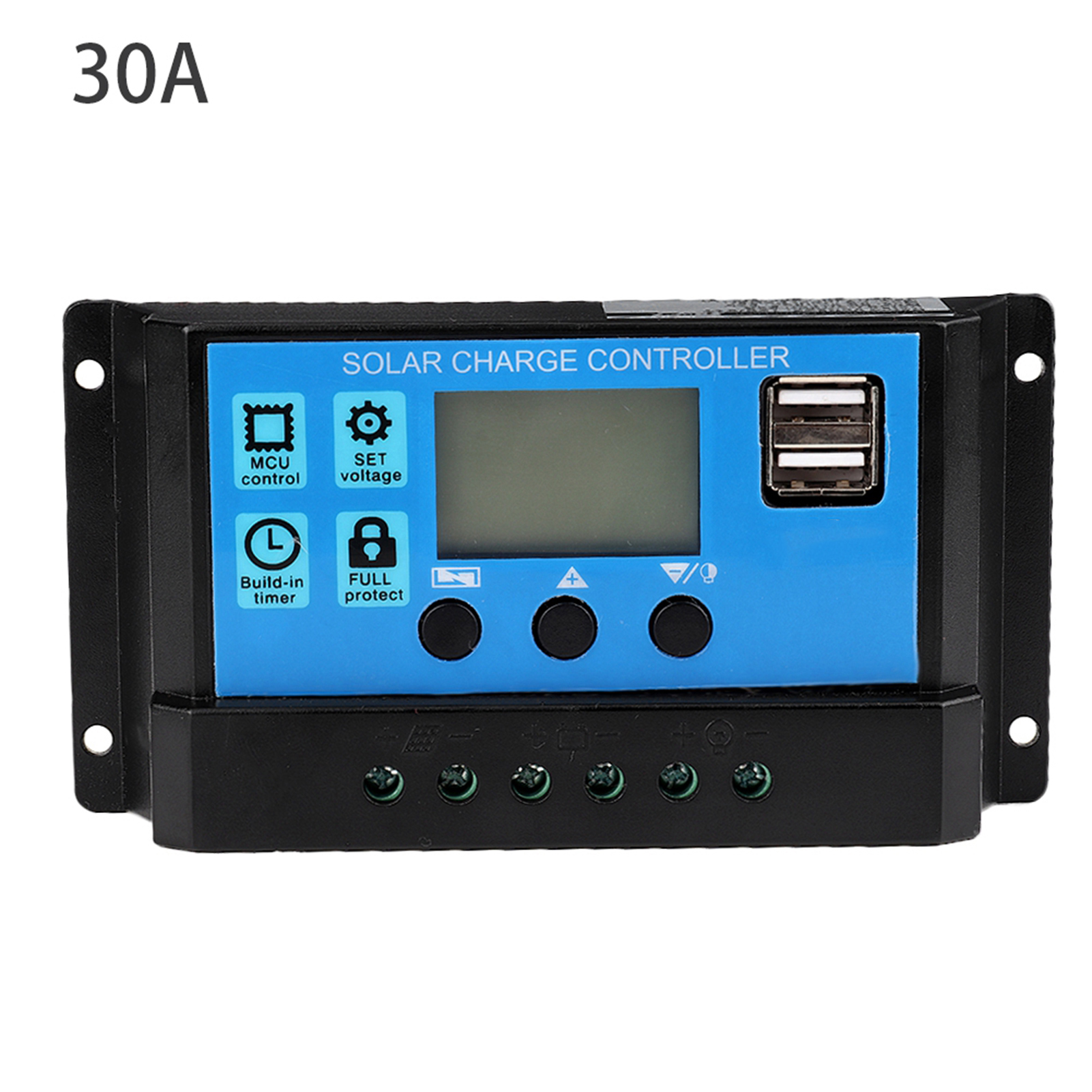 Automatischer 30a 12v 24v Pwm Solar-laderegler
