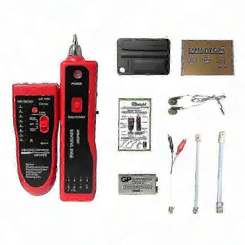 Kabelsuchgerät Mit Geräuschdämpfenden Kopfhörern, Ortungsgerät Für Unterirdische Kabel, Profi-version, Für Den Professionellen Einsatz