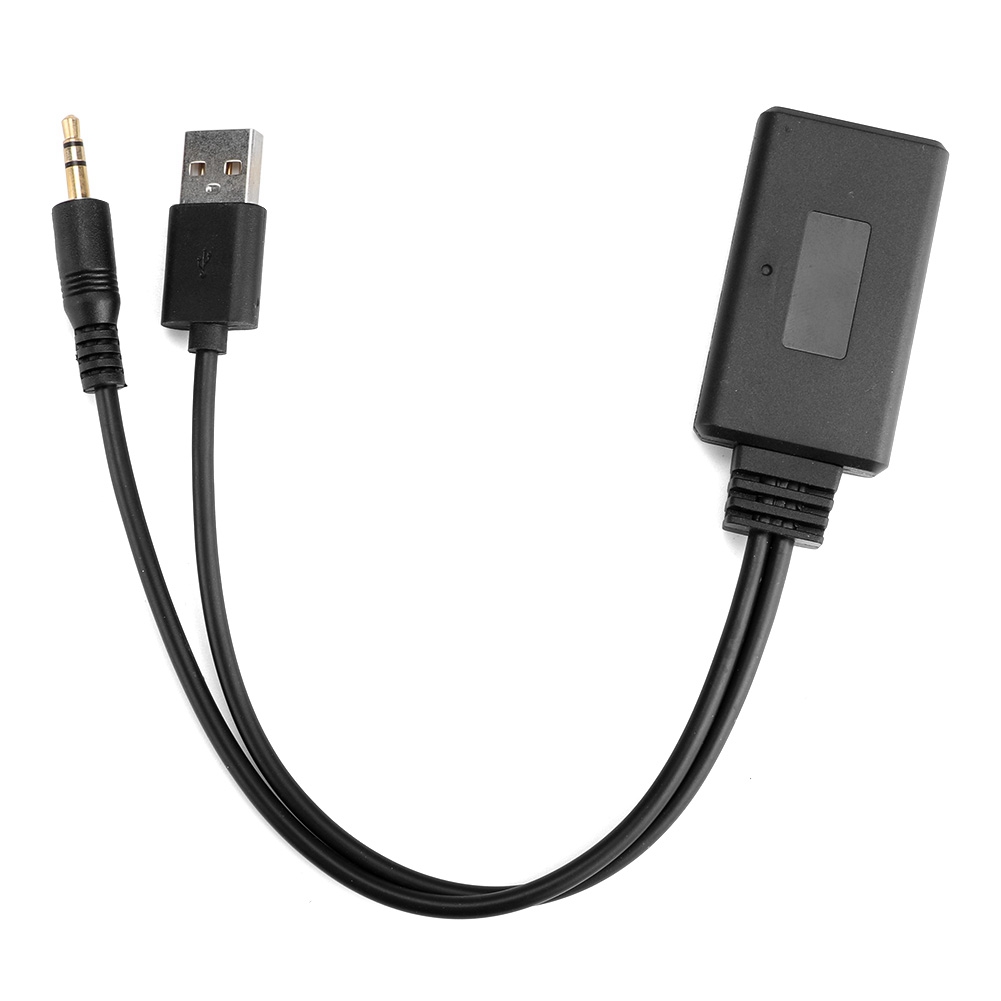 12-poliger Aux-in-adapter Mit 3,5-mm-usb-anschluss Für Bluetooth, Kompatibel Mit E90, E91, E92 Und E93
