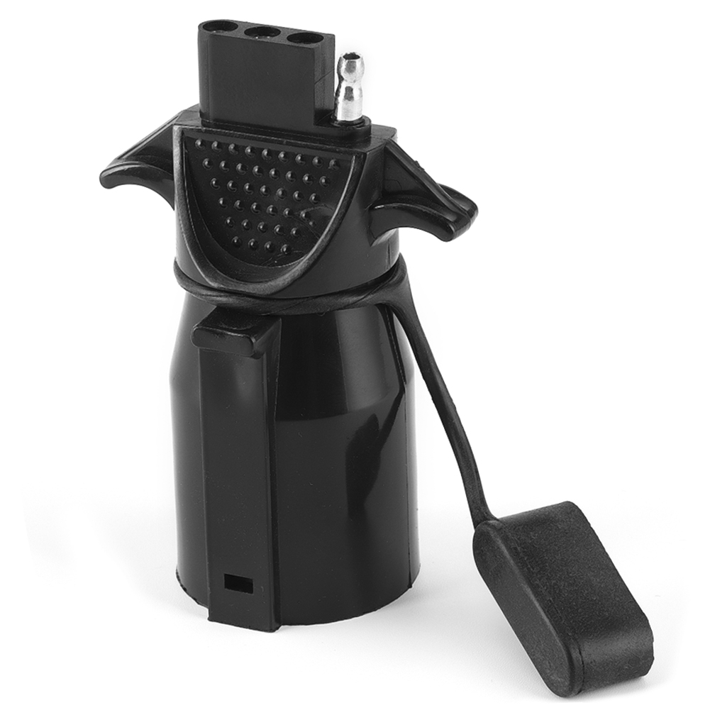 Wasserdichter Us 7-pin Auf 4-pin Flachstecker-adapter Für Wohnwagen