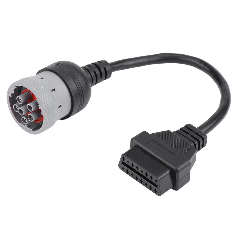 16-poliger Obd2-buchsenstecker Auf 6-poligen Adapter Für Kfz-diagnosegeräte