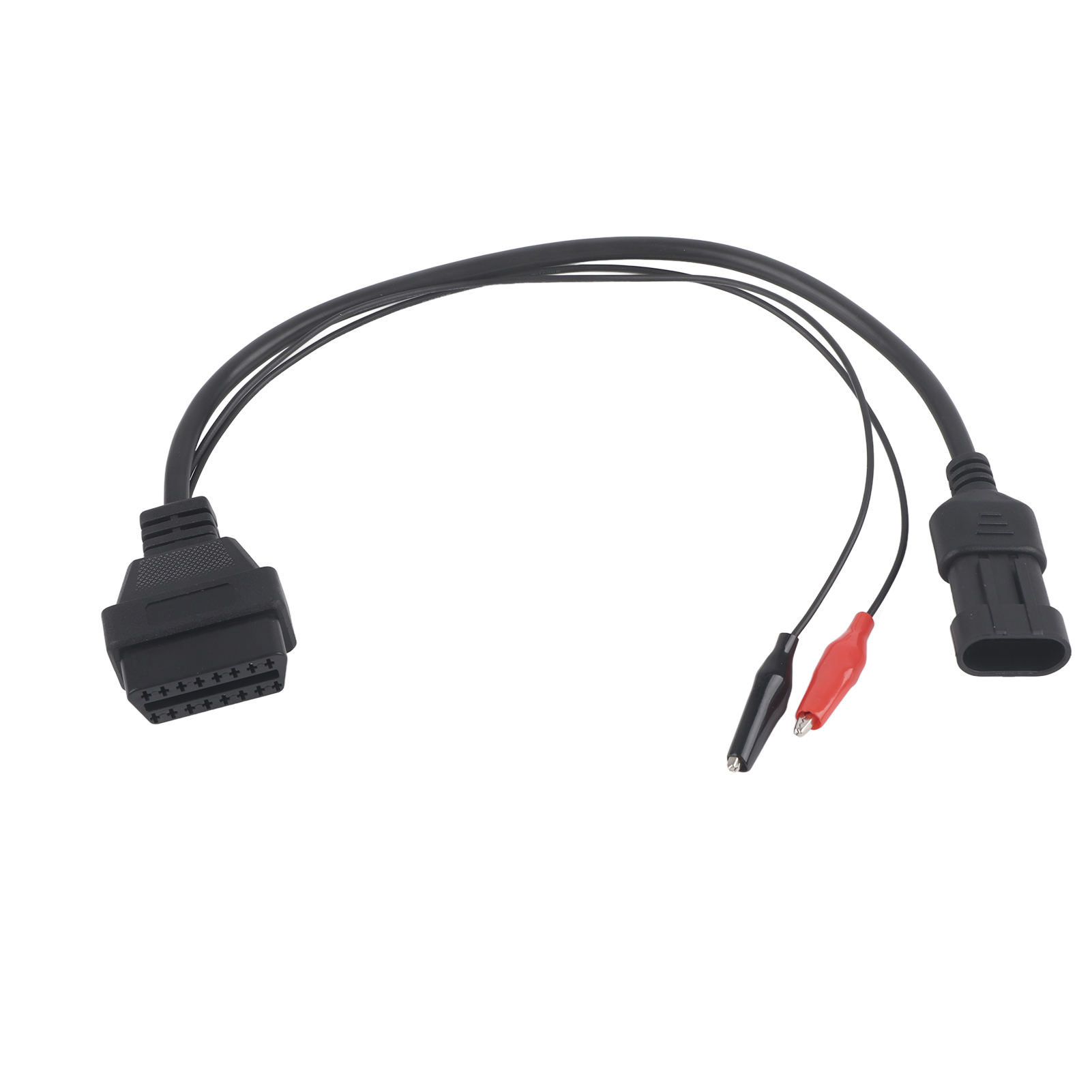 3-poliger Auf 16-poliger Obd2-adapter, Professionelles Kfz-diagnosekabel Für Fiat