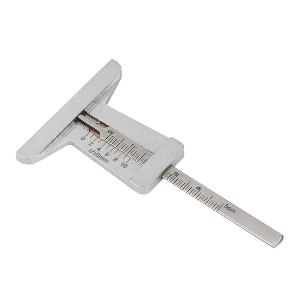 Profiltiefenmesser Aus Edelstahl, Konischer 0-50 Mm Zur Messung Von Reifenprofilrillen