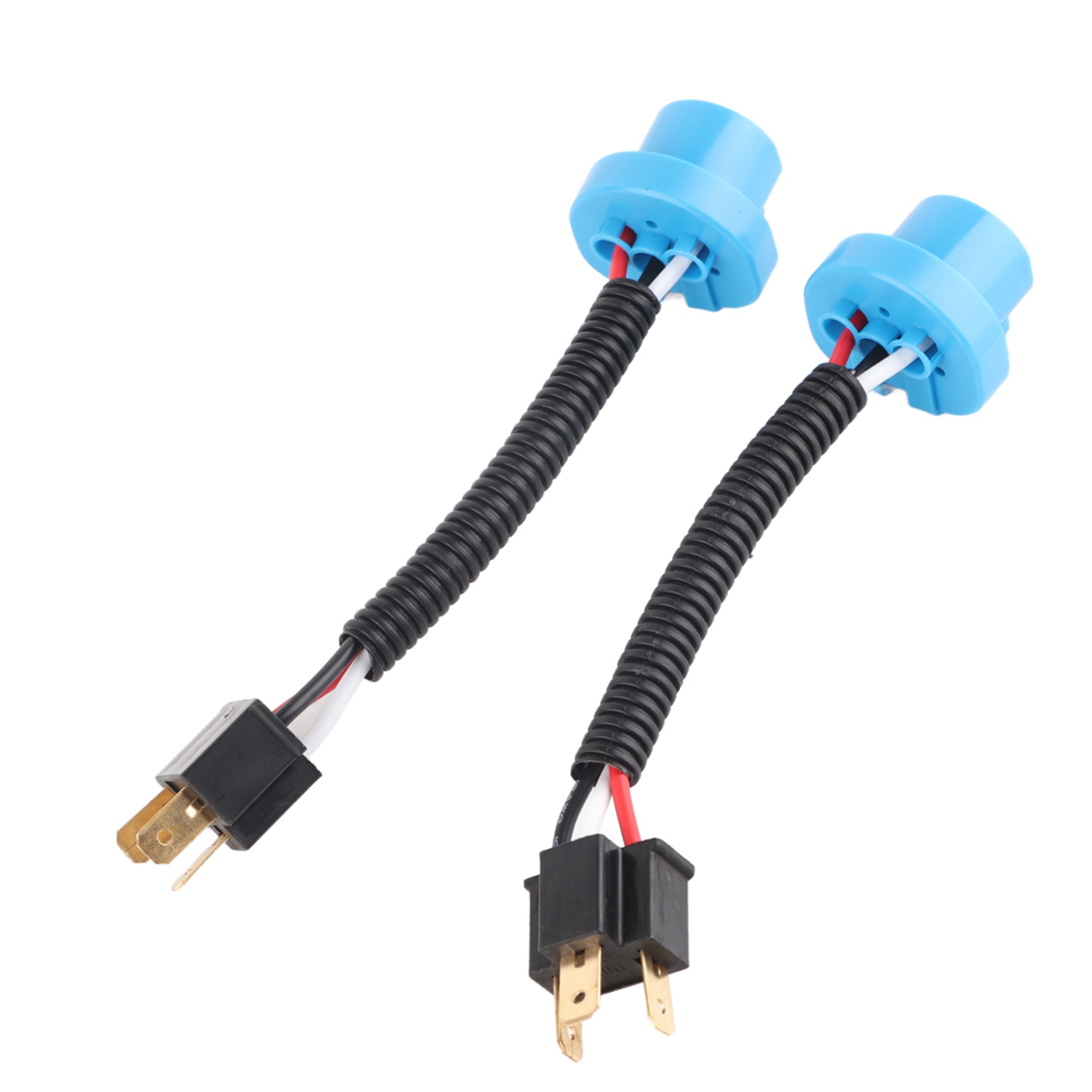 2 H4-buchse Auf 9007-stecker Scheinwerferkabeladapter, 2-teiliger Umrüststecker
