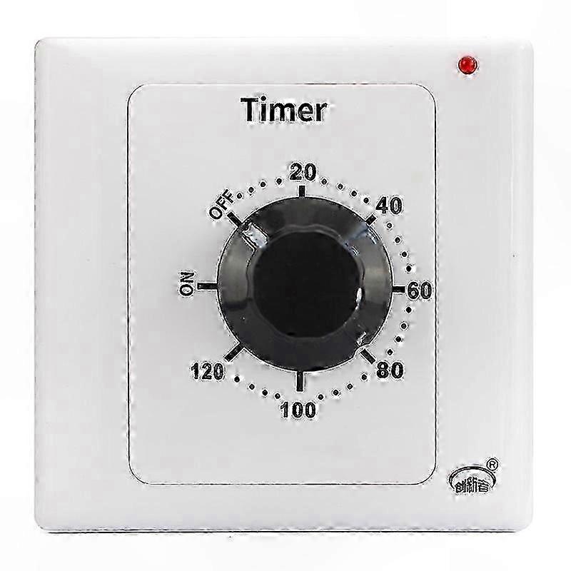 Mechanischer Countdown-timer, Programmierbarer 120-minuten-timer, 220v 15a Wechselstrom-zeitschaltuhr, Intelligentes Bedienfeld Mit Automatischer Timerfunktion