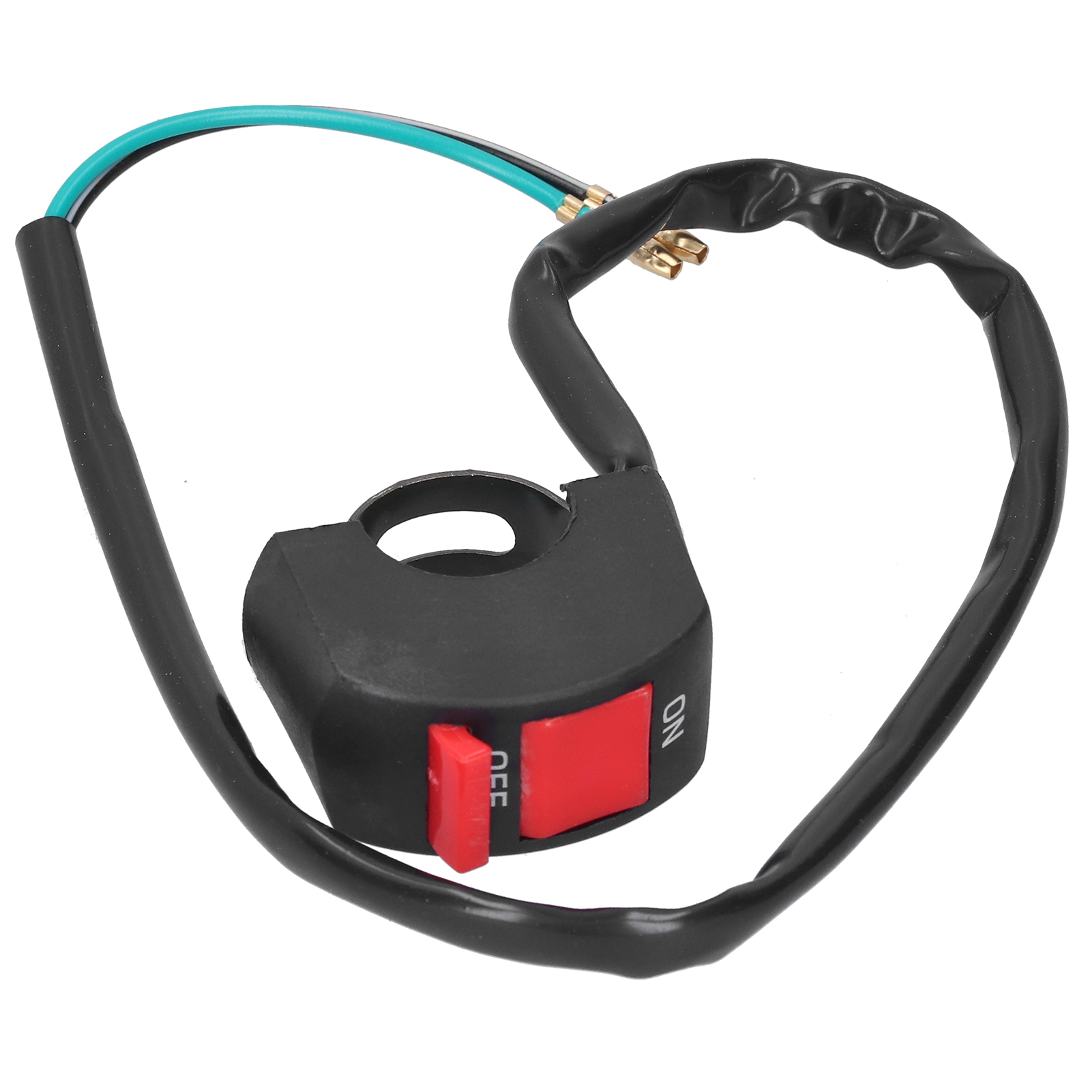 Wasserdichter Ein-/ausschalter Für Motorrad-, Atv-, Utv- Und Rollerlenker, 7/8 Zoll, Beleuchteter Scheinwerferknopf