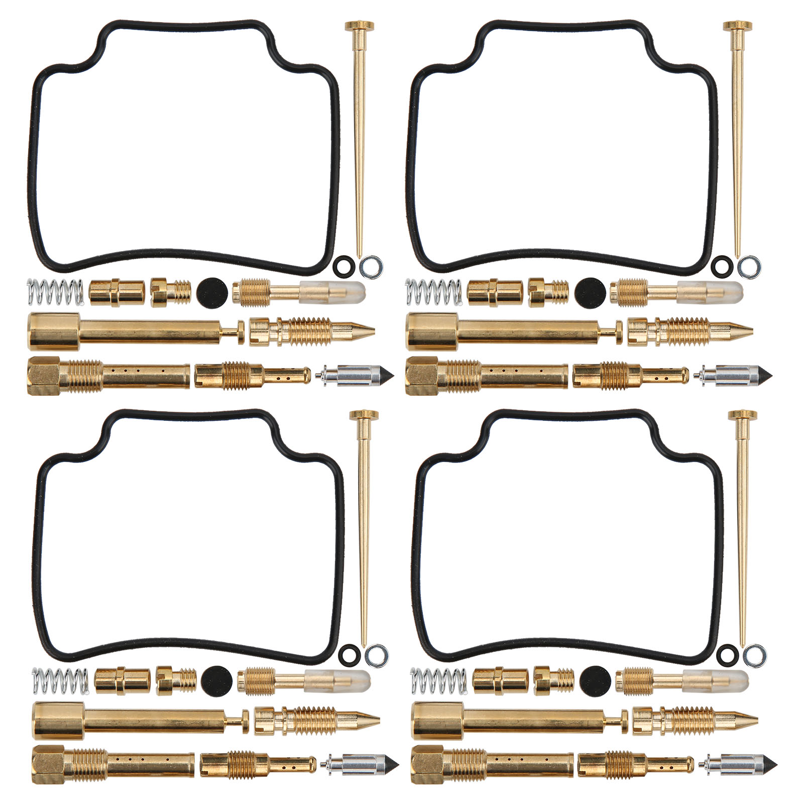 Vergaser-reparatursatz Mit 4 Dichtungsaufsätzen Für Honda Cb750 Rc42 1992-2008