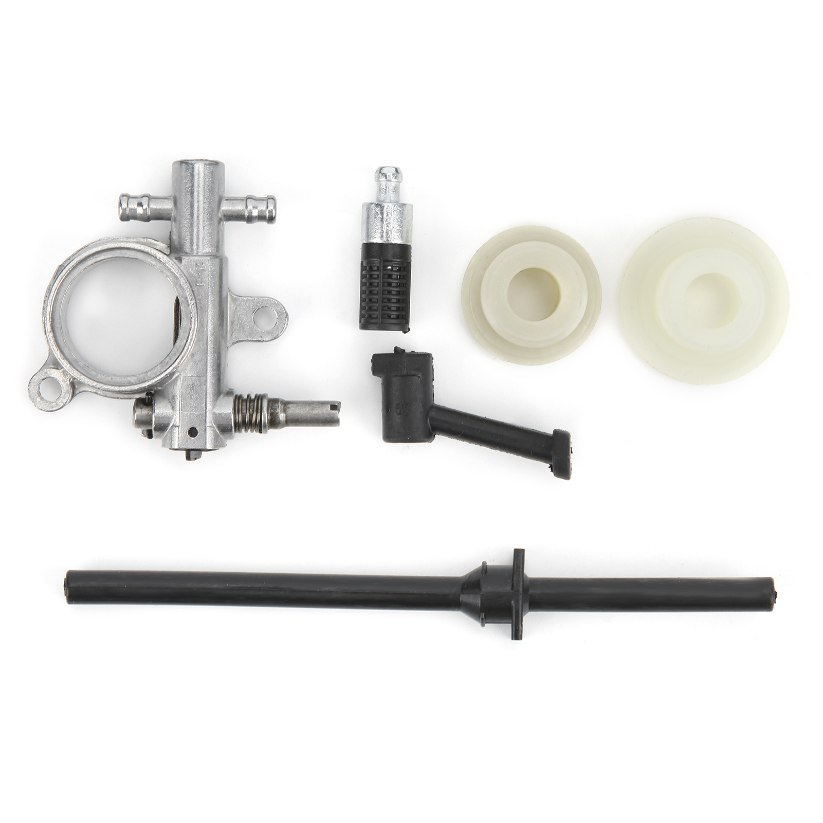 Ölpumpen-zubehör-reparatursatz, Schlauch Und Schraubenzahnrad, Kompatibel Mit 2500 25cc Kettensägen