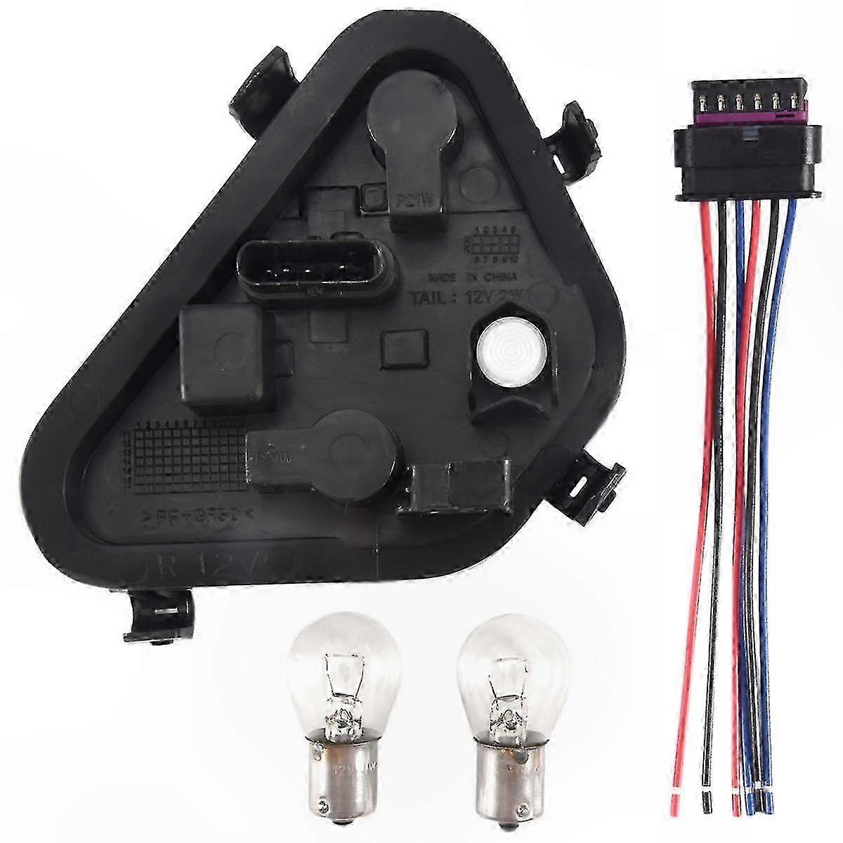 Rechte Rücklichtfassung, Komplette Einheit, Kompatibel Mit Verschiedenen Fahrzeugen, Ersatzteil, Elektrischer Stecker, Einfacher Austausch, Für Bremslichter Und Blinker