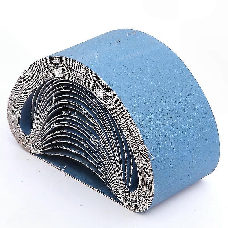 Packung Mit 12 Schleifbändern 100 X 610 Mm, Verschiedene Körnungen 40/60/80/120 Für Vielseitiges Schleifen