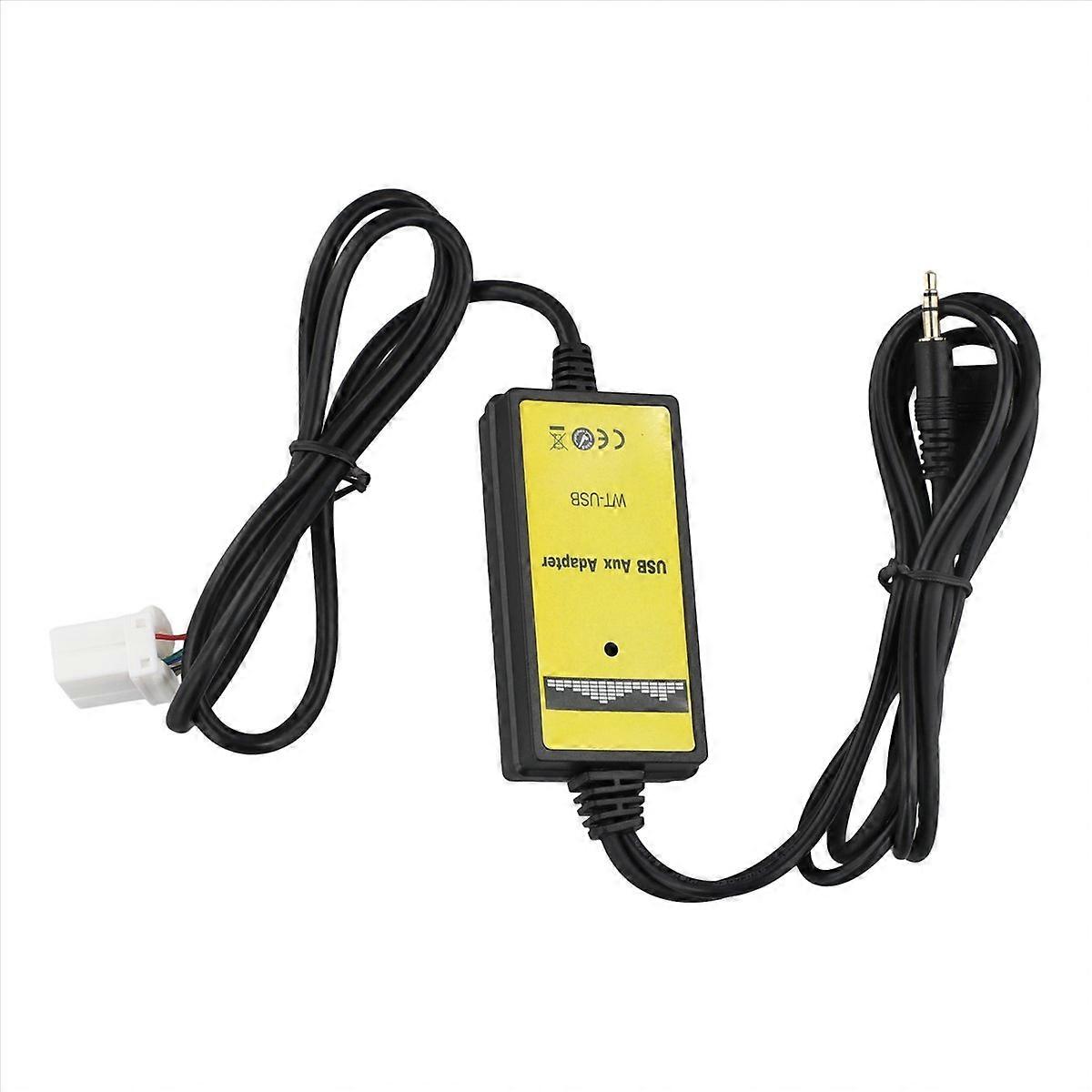 Auto-usb-mp3-audio-interface, Aux-adapter Mit Usb-anschluss, Kompatibel Mit Accord 2003-2010, Stereoanschluss, Freisprecheinrichtung, Integriertes Ladegerät.