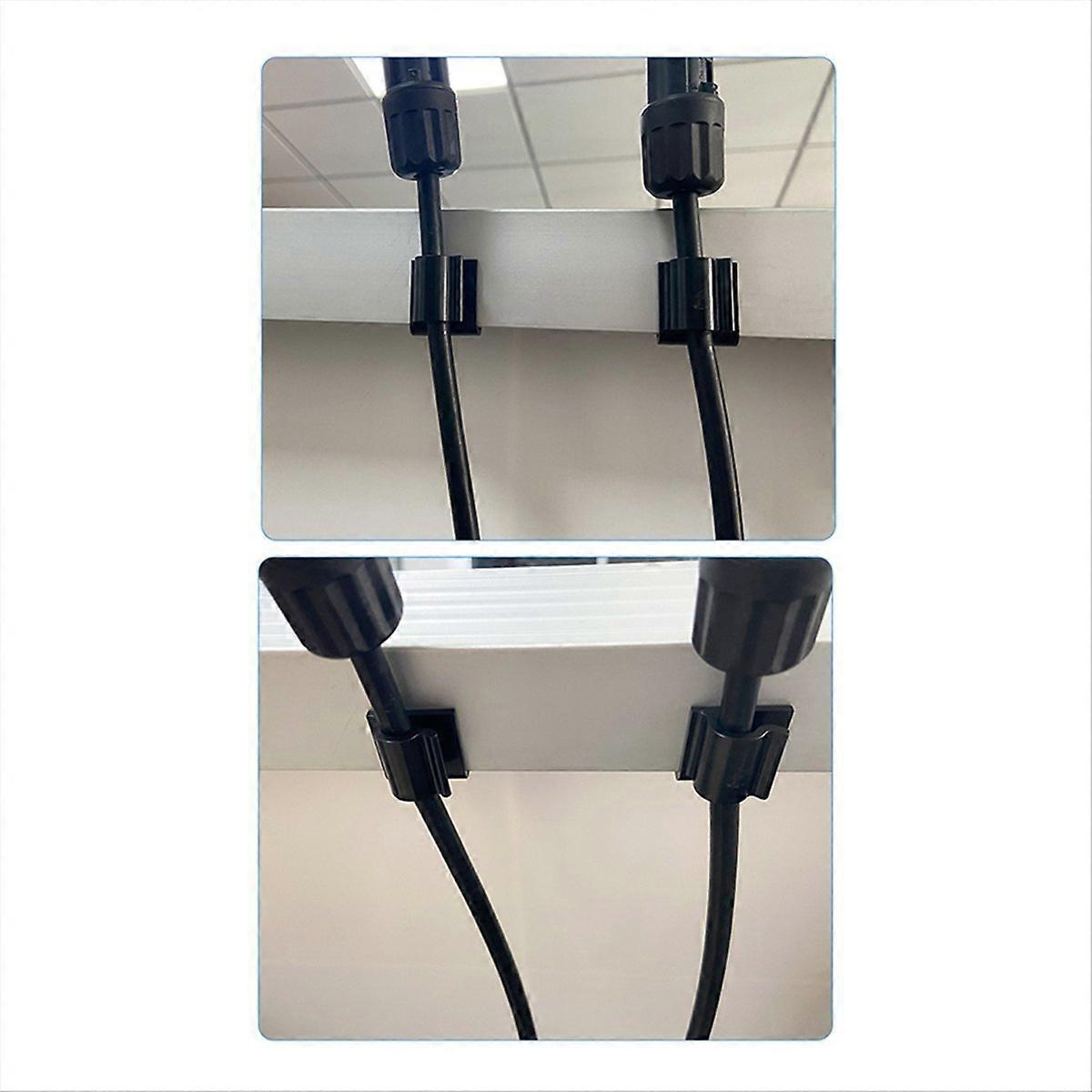 100 Stück Schwarze Verbinder Für Pv-kabel, Solarmodule, Photovoltaik-drahtverbinder, Klemmclips