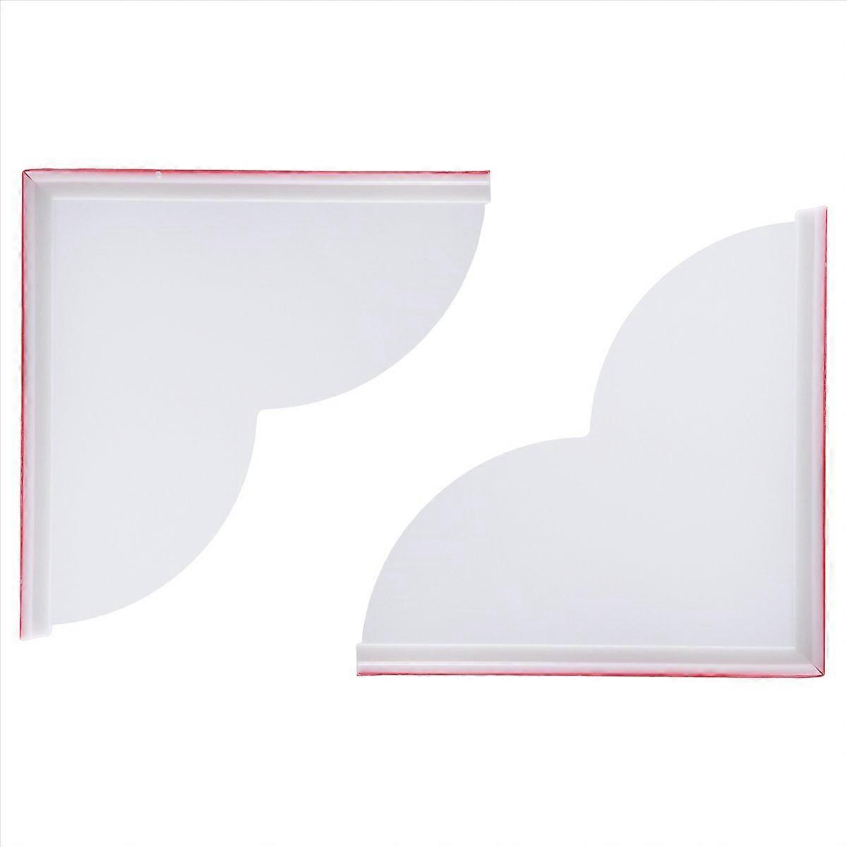 Set Mit 2 Badewanneneckenschutz, Spritzschutz Aus Acryl Für Duschecken