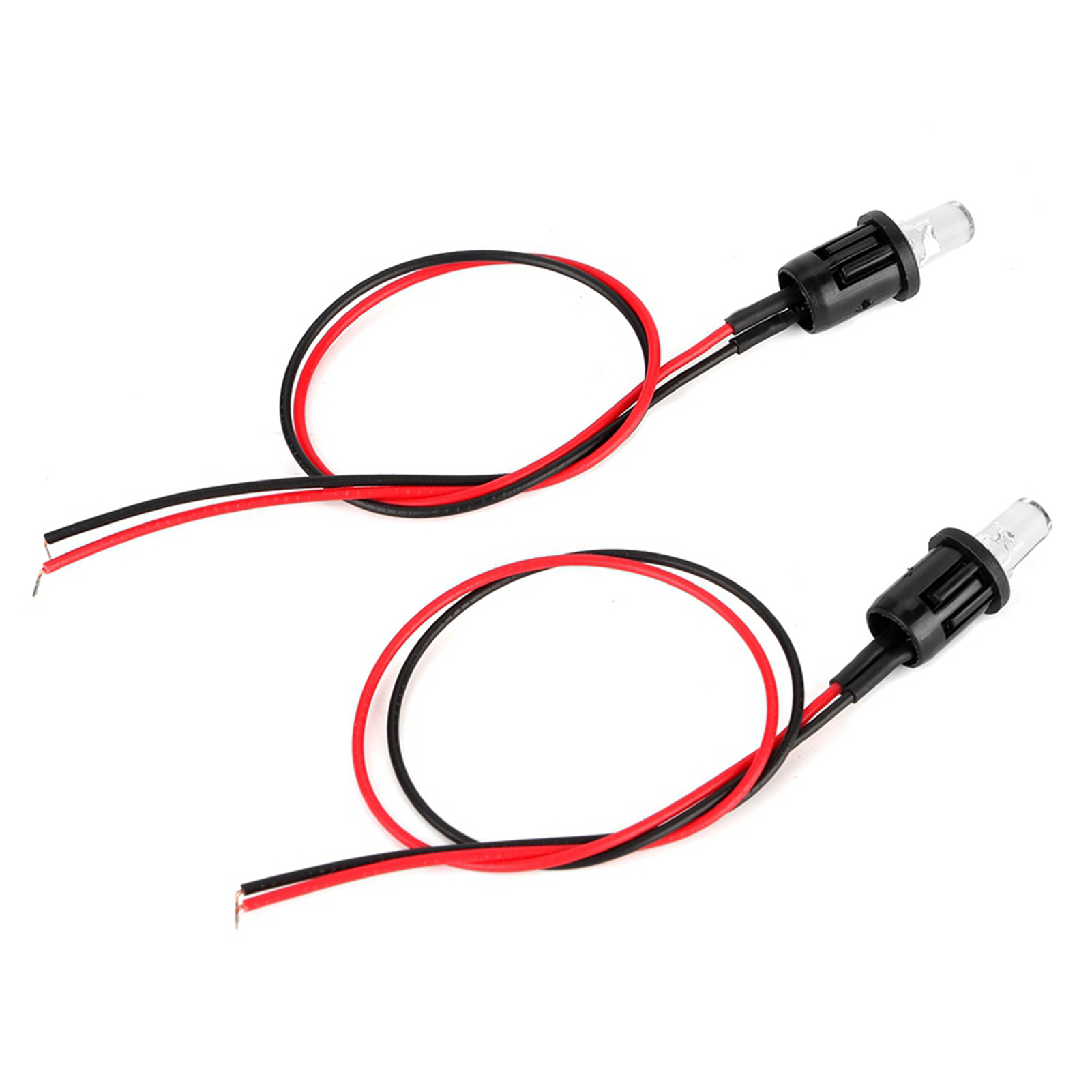 1 Paar 12v Dc Led-alternativleuchten Für Armaturenbrett Und Alarmanlagen Im Auto