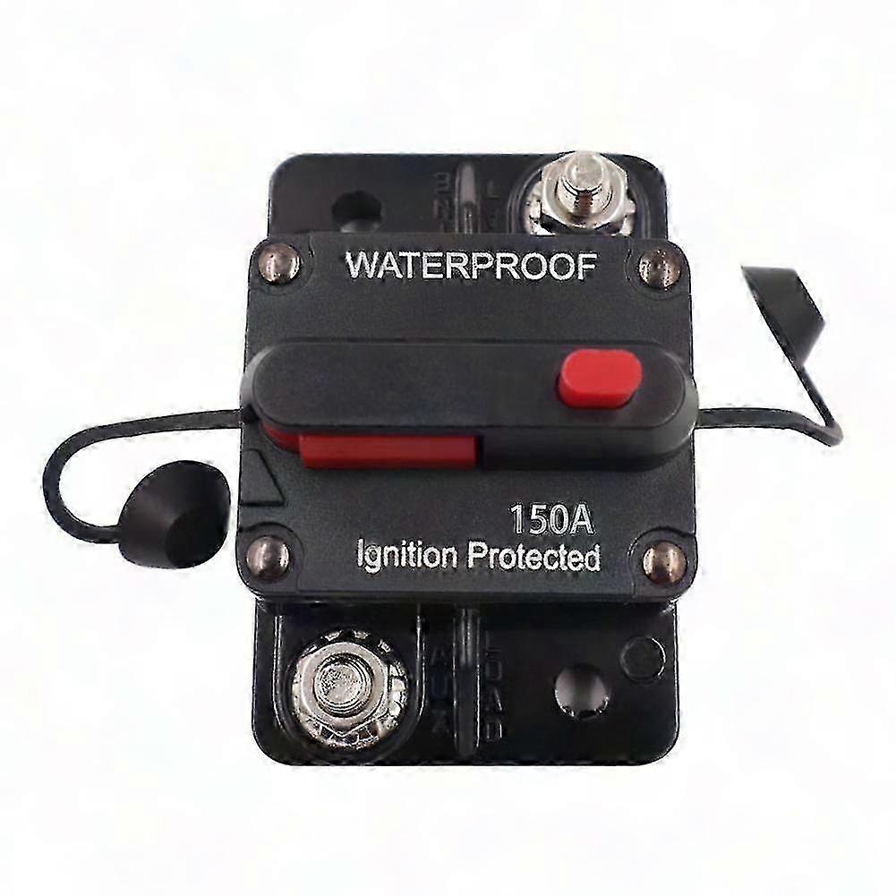 Automatischer Leitungsschutzschalter 100 A, 150 A, 200 A, 250 A, 300 A, 12–48 V Dc, Schutz Für Pkw, Boote, Wohnmobile, 74 X 49 X 44 Mm, Rückstellbar