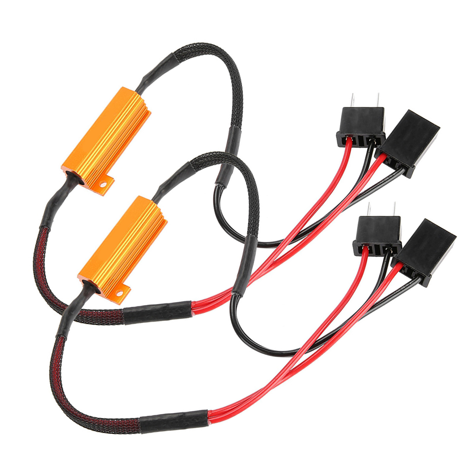 Satz Mit 2 H7-antivibrations-led-decodern Ohne Widerstand Für Fernlicht-anti-bugging